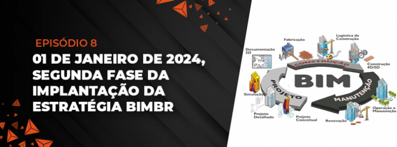 Episódio VIII - 01 de janeiro de 2024, segunda fase da implantação da Estratégia BIMBR